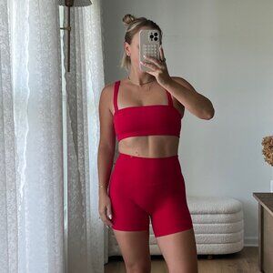 Vitality Cloud II Cherry Red Set - Small (worn once)